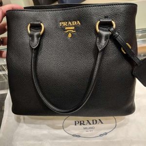 Prada Vitello phenix Brown Leather ref.1013104 - Joli Closet